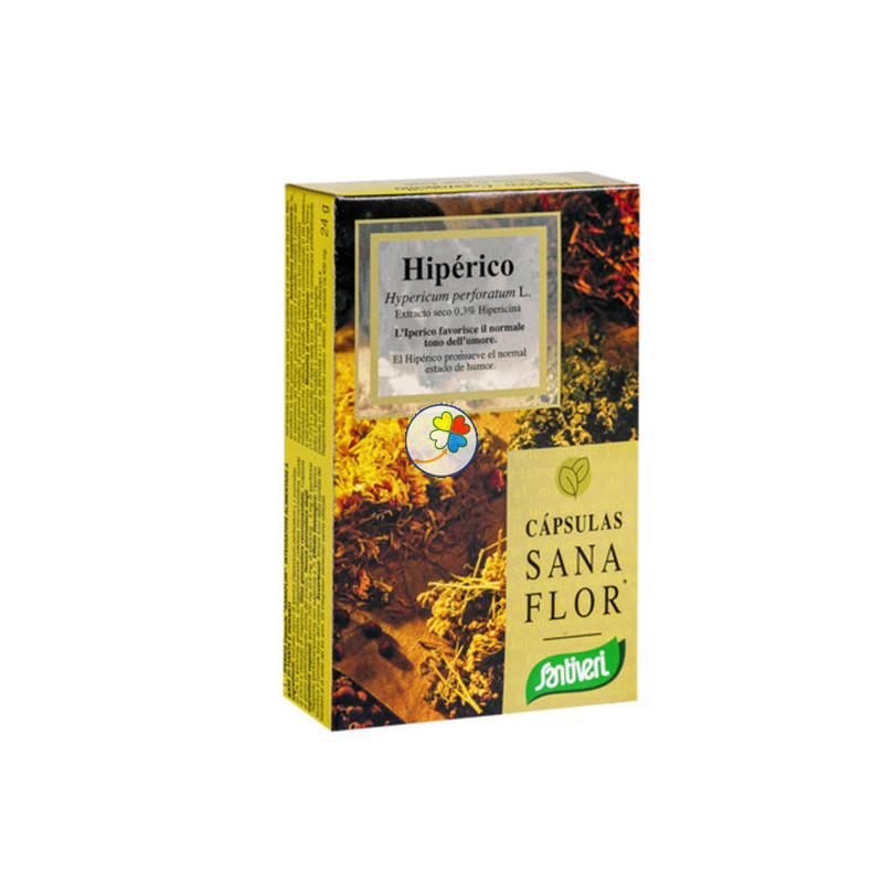 PLANTAS CAPSULAS HIPERICO 24Gr. SANTIVERI