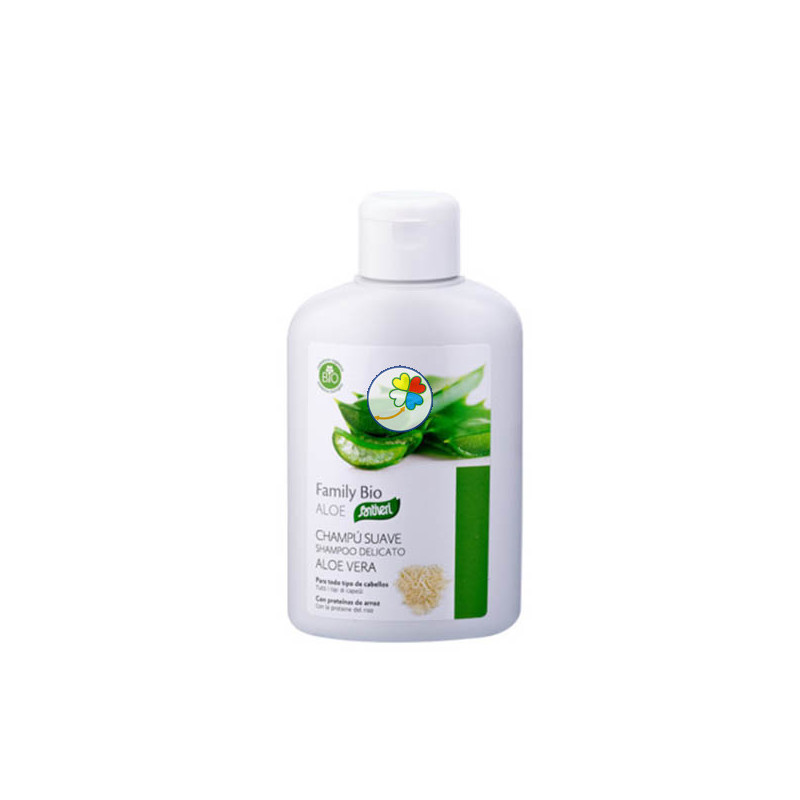 F-ALOE VERA CHAMPU SUAVE BIO 250Ml. SANTIVERI