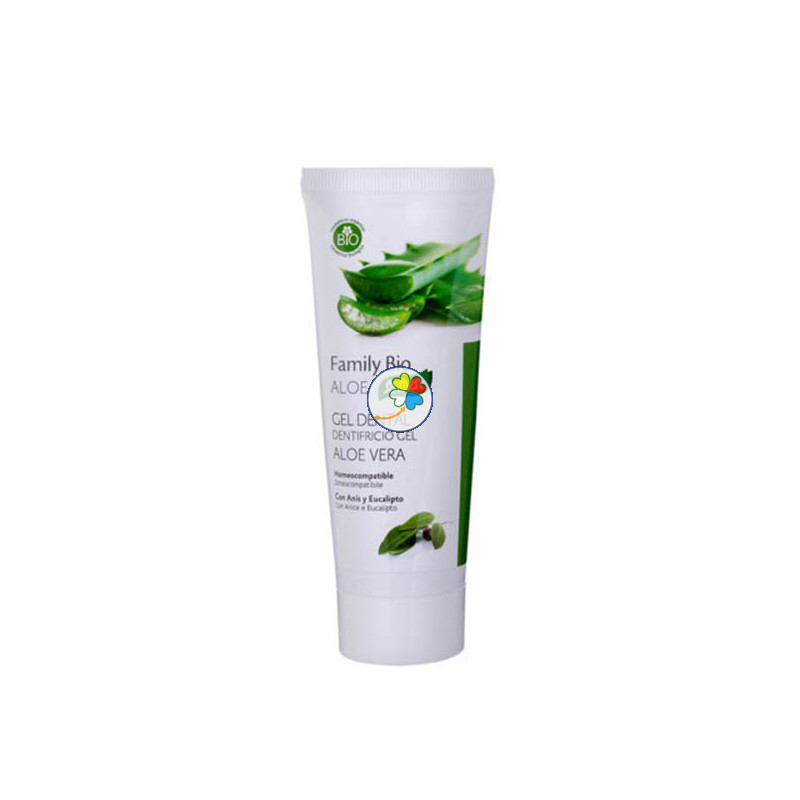 F-ALOE VERA GEL DENTAL BIO 75Ml. SANTIVERI