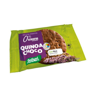 GALLETAS DIGESTIVE QUINOA CHOCO 27Gr. SANTIVERI