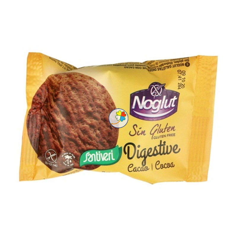 NOGLUT GALLETAS DIGESTIVE CACAO 25Gr. SANTIVERI