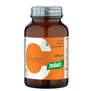 VITAMINA COMPLEX C 1.000Mg. 50 COMPRIMIDOS SANTIVERI