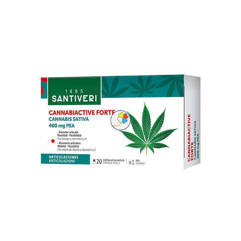 CANNABIACTIVE FORTE 20 PERLAS SANTIVERI