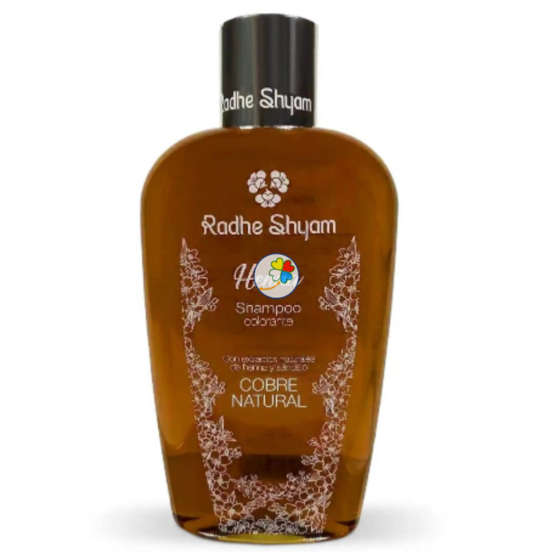 CHAMPU HENNA COBRE NATURAL 250Ml  RADHE SHYAM