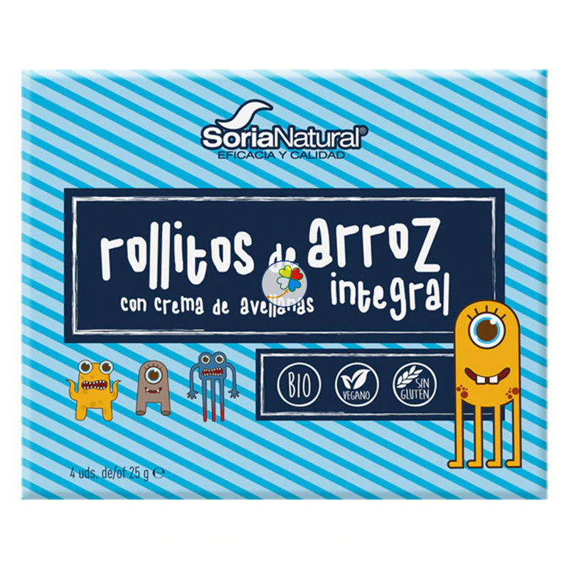 ROLLITOS DE ARROZ CON CACAO PACK SORIA NATURAL ALIMENTACION