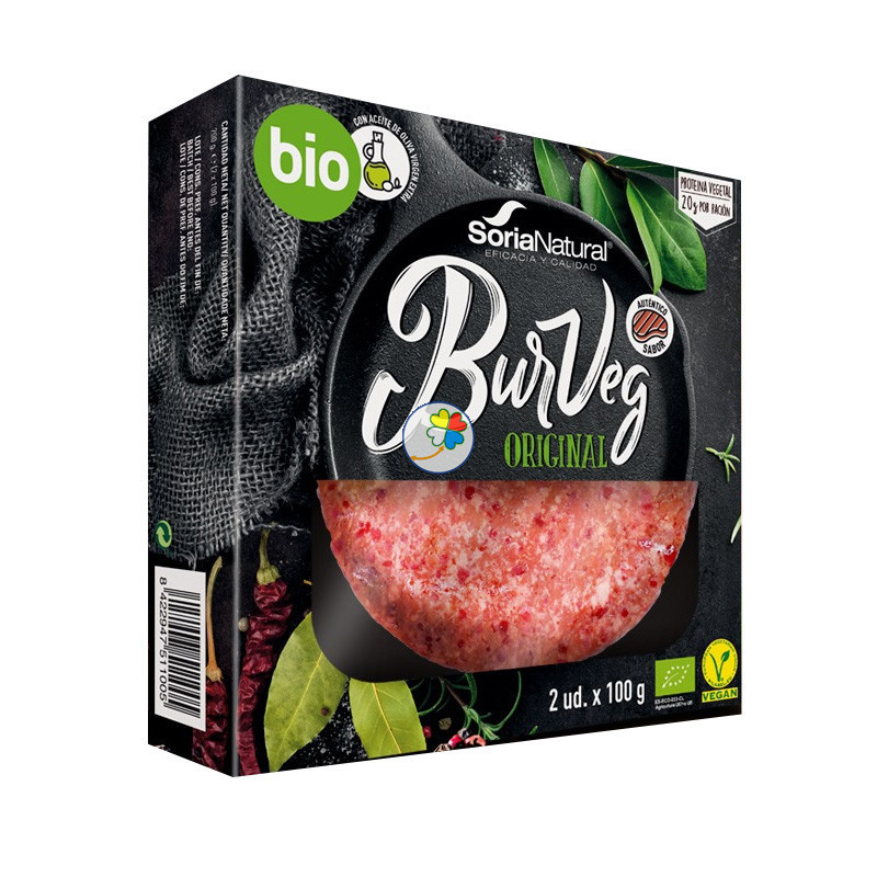 BURVEG ORIGINAL 2x100Gr. SORIA NATURAL