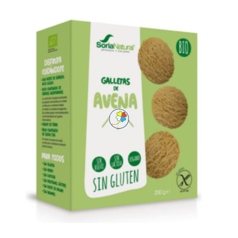 GALLETAS DE AVENA BIO 200 GR SORIA NATURAL ALIMENTACION