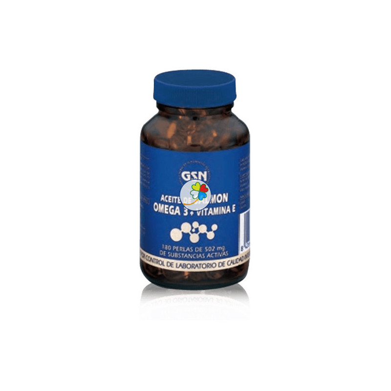 ACEITE DE SALMON OMEGA 3 180 PERLAS G.S.N.