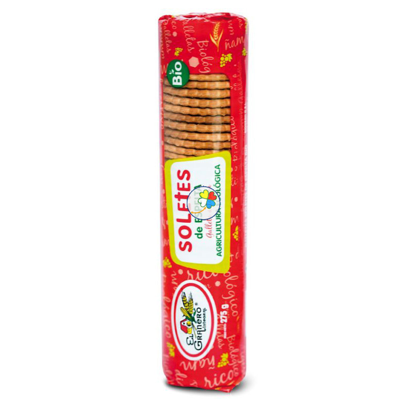 GALLETAS SOLETES DE TRIGO ESPELTA BIO 275Gr. GRANERO