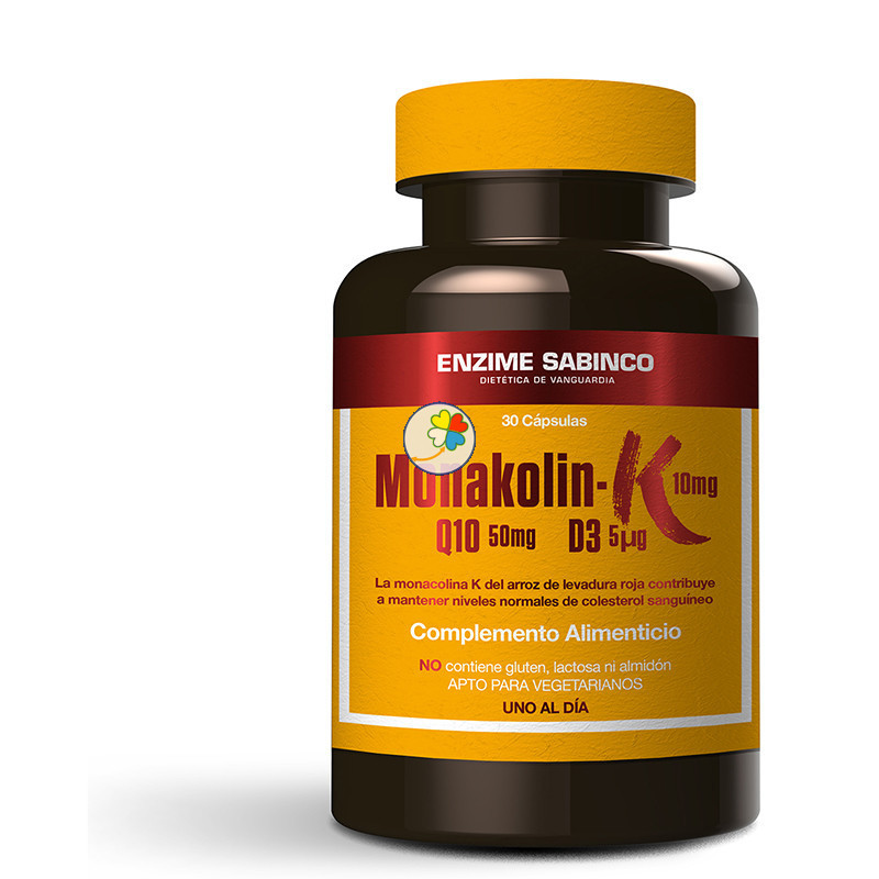 MONAKOLIN K+Q10+D3 30 CAPSULAS SABINCO