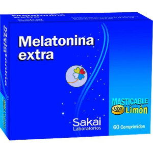 MELATONINA EXTRA  MASTICABLE 60 COMPRIMIDOS SAKAI