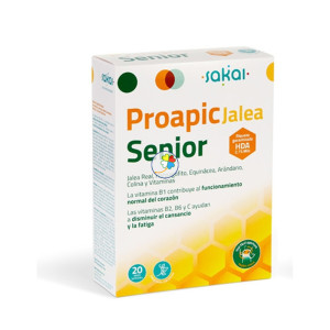 JALEA SENIOR EXTRA PROAPI 20 VIALES 10Ml. SAKAI