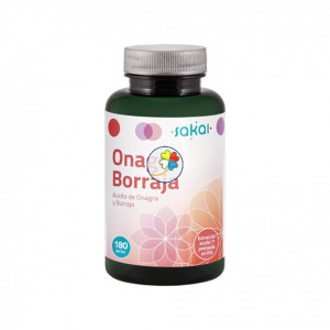 ONAGRA + BORRAJA 180 PERLAS 715Mg. SAKAI