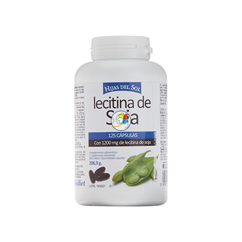 LECITINA SOJA 1.200Mg. 125 PERLAS HIJAS DEL SOL