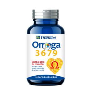 OMEGA 3-6-7-9 ENVASE DE 30 CÁPSULAS. YNSADIET