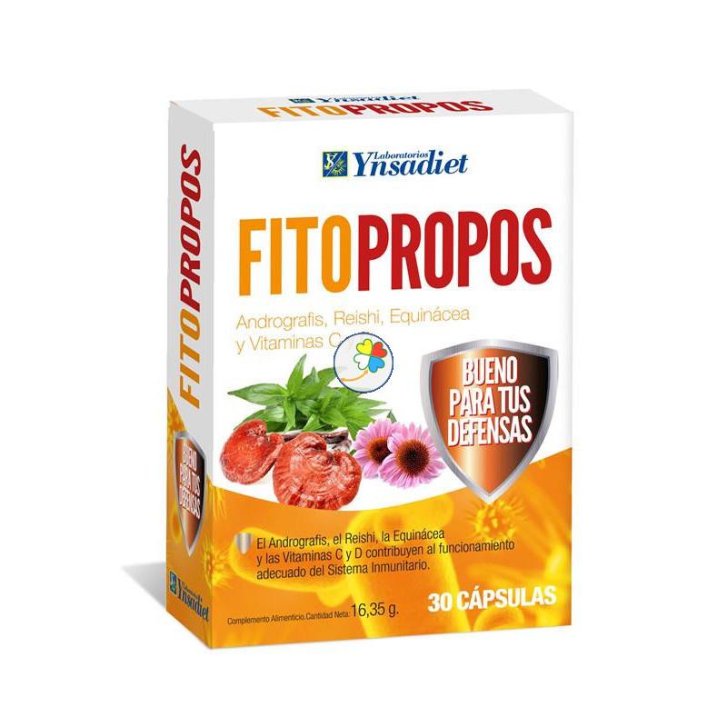 FITOPROPOS + ECHINACEA CAJA DE 30 CÁPSULAS VEGETALES YNSADIET