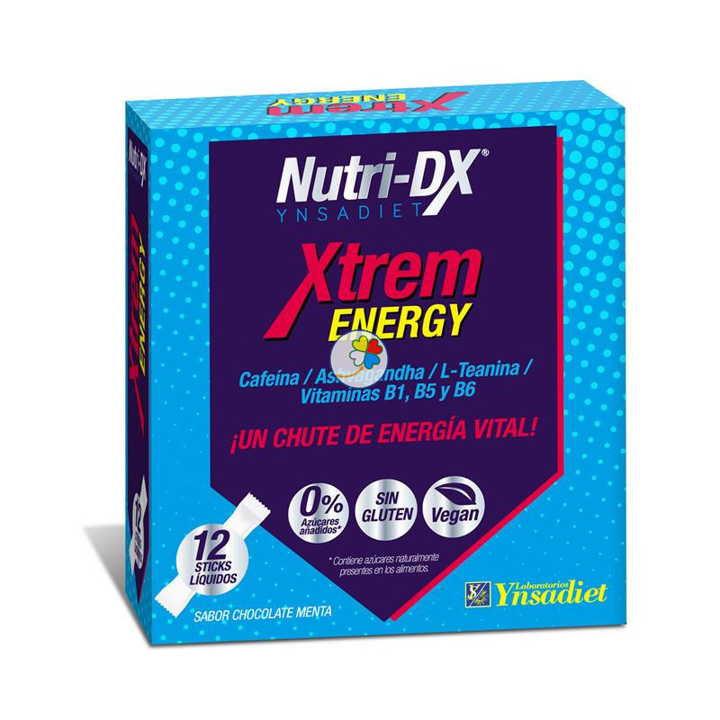 XTREM ENERGY CAJA DE 12 STICKS YNSADIET