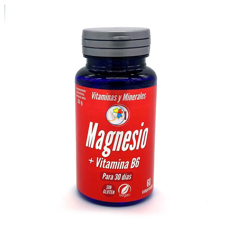 MAGNESIO + VITAMINA B6 ENVASE DE 60 COMPRIMIDOS YNSADIET