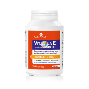 VITAMINA E NATURAL 400UI 120 CAPSULAS NATYSAL