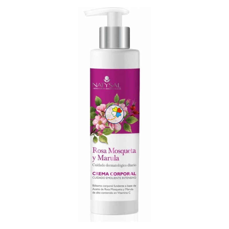 CREMA ROSA MOSQUETA Y MARULA 250Ml. NATYSAL