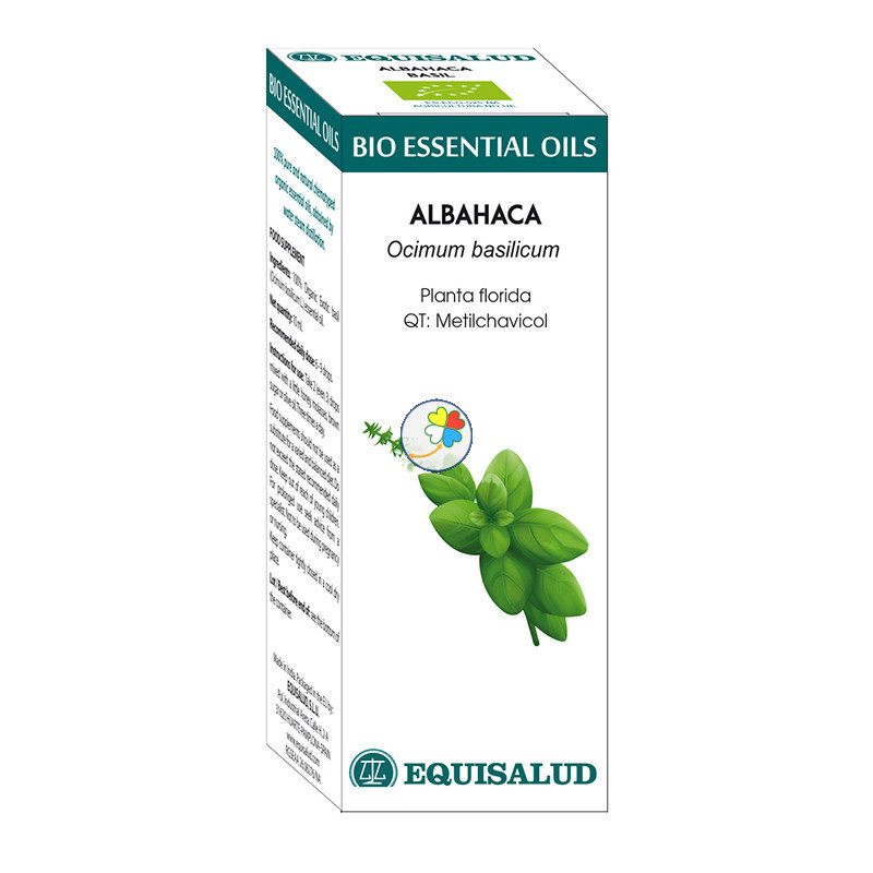 BIO ESSENTIAL OIL ALBAHACA 10Ml. EQUISALUD