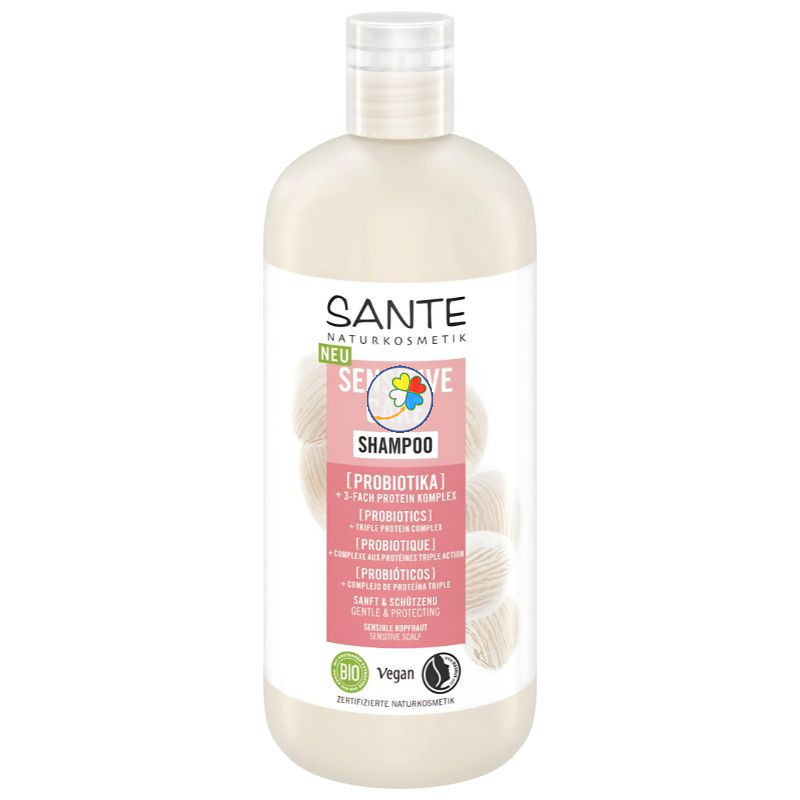 CHAMPÚ CUIDADO SENSITIVE PROBIÓTICOS 500ML SANTE