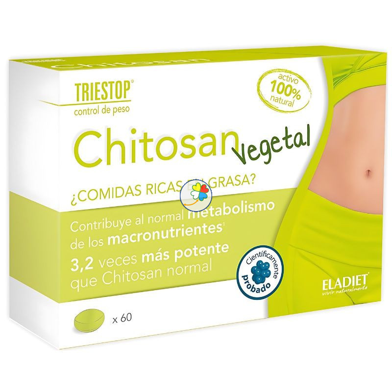 CHITOSAN VEGETAL 60 COMPRIMIDOS ELADIET