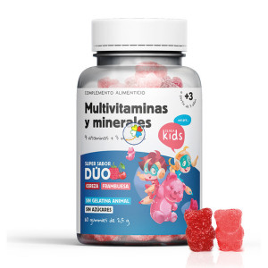 MULTIVITAMINAS Y MINERALES 60 GUMMIES HERBORA