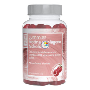 GUMMIES BIOTINA Y COLAGENO HIDROLIZADO 60 GUMMIES HERBORA