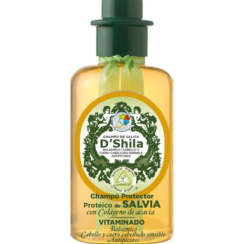 CHAMPU PROTEICO DE SALVIA 300Ml. SHILA