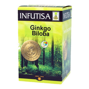 GINKGO BILOBA 25 FILTROS INFUTISA