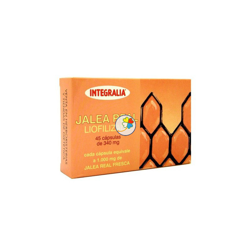 JALEA REAL LIOFILIZADA 330 MG 45 CAPSULAS INTEGRALIA