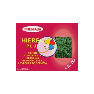 HIERRO PLUS 30 CAPSULAS INTEGRALIA