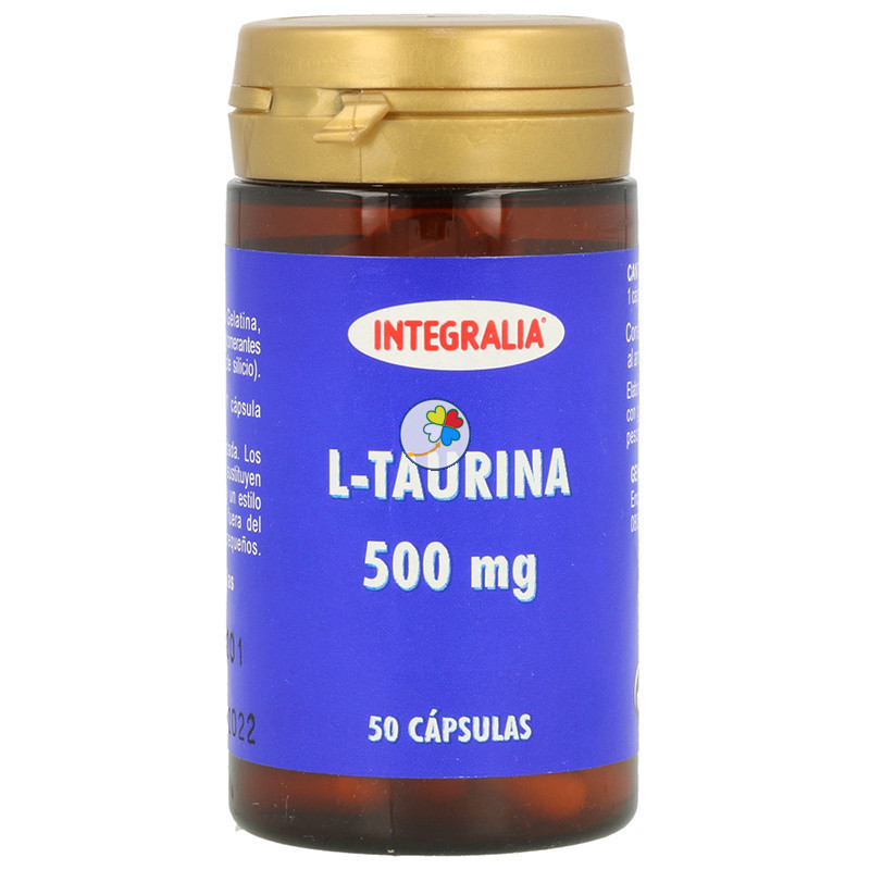 L-TAURINA 500 MG 50 CAPSULAS INTEGRALIA