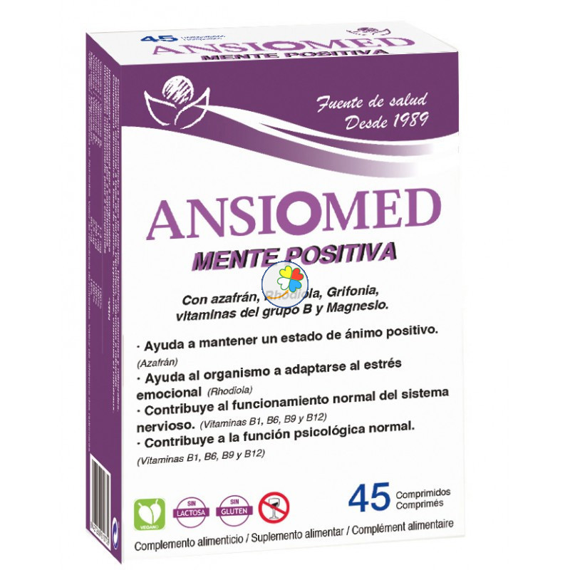 ANSIOMED MENTE POSITIVA 45 COMPRIMIDOS HERBETOM