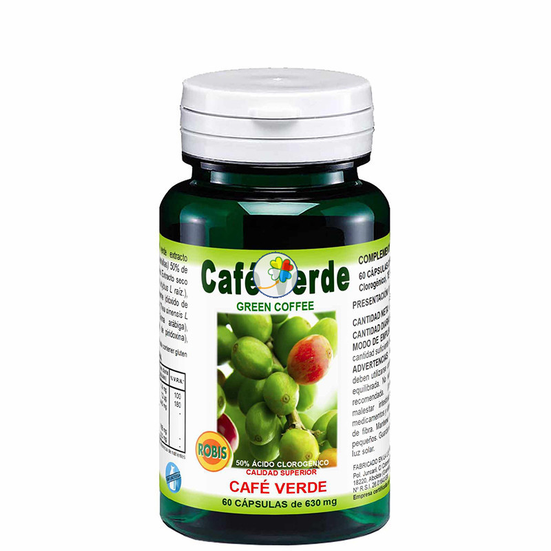 CAFE VERDE 60 CAPSULAS ROBIS