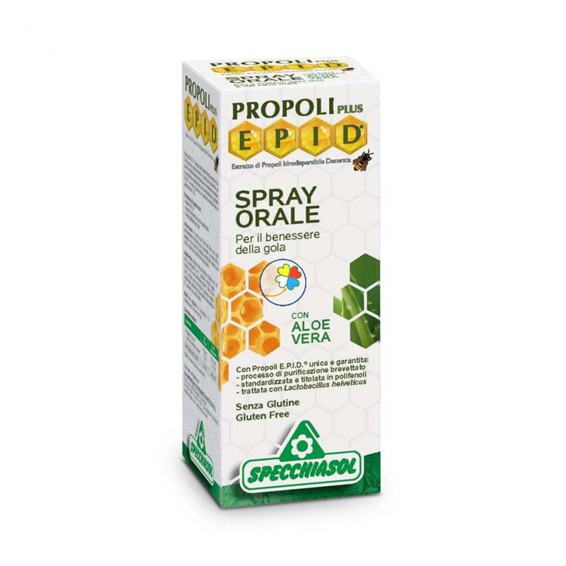 SPRAY ORAL ALOE VERA 15Ml. SPECCHIASOL