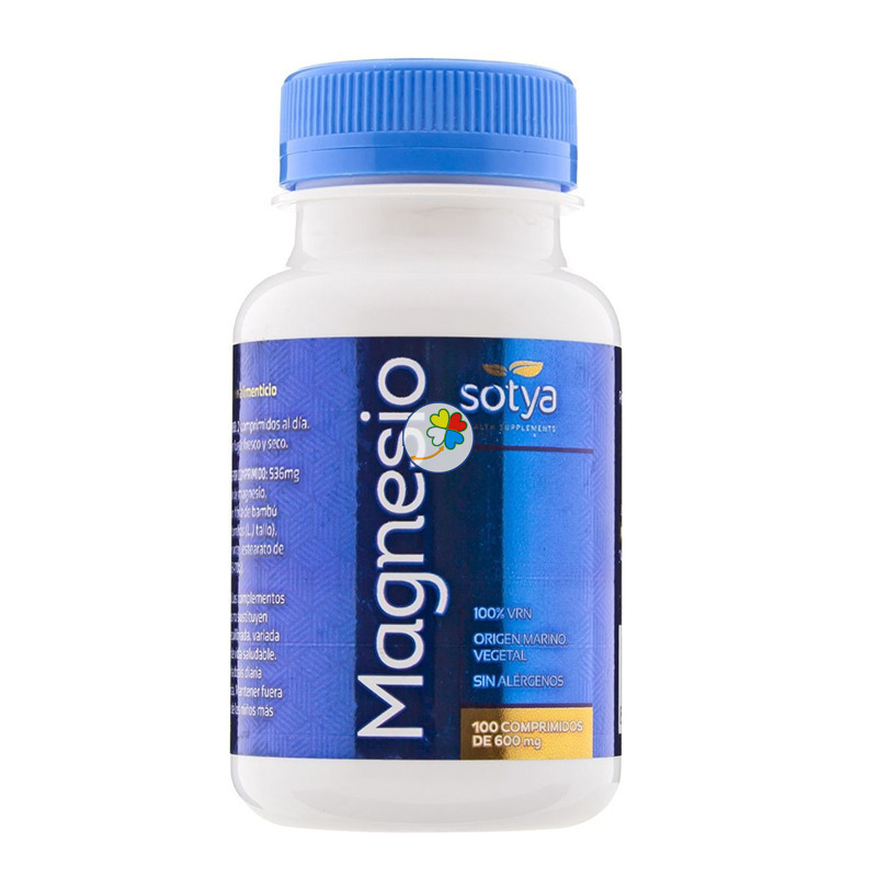 MAGNESIO 100 COMPRIMIDOS DE 600Mg. SOTYA