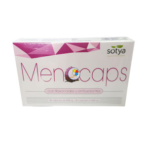 MENOCAPS 30 CAPSULAS VEGETALES DE 650Mg. (BLISTER) SOTYA