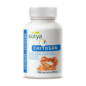 CHITOSAN 600Mg. 100 CAPSULAS SOTYA