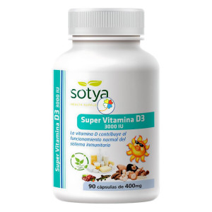 SUPER VITAMINA D3 3000UI 90 CAPSULAS SOTYA