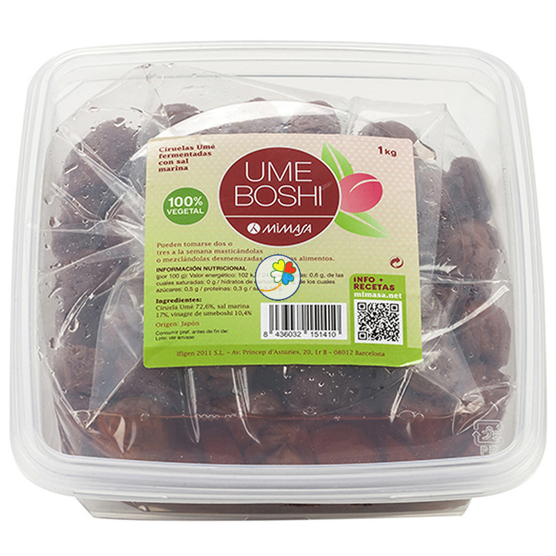 UMEBOSHI NATURAL 1Kg. MIMASA