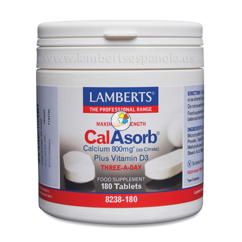 CALASORB 180 TABLETAS LAMBERTS