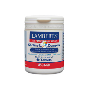 CHOLINE LIVER COMPLEX 60 TABLETAS LAMBERTS