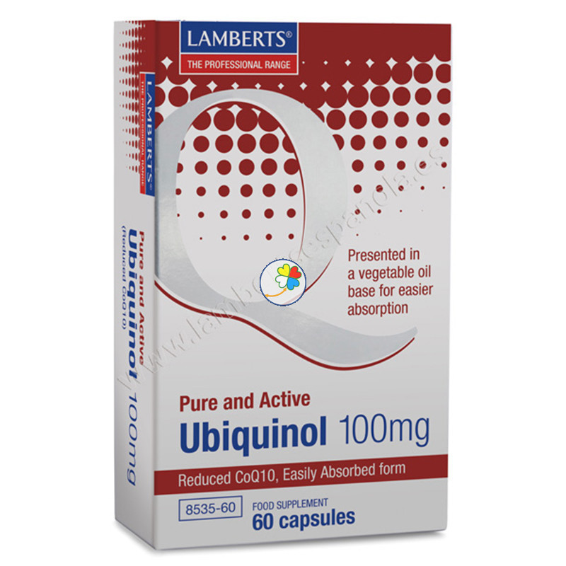 UBIQUINOL 100Mg. 60 CAPSULAS LAMBERTS