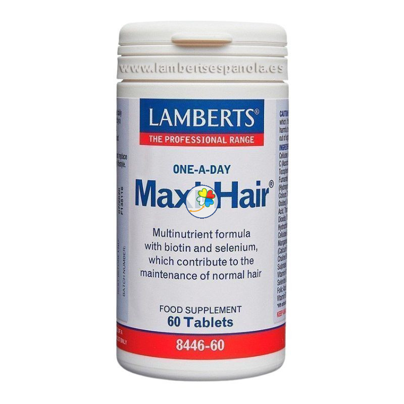 MAXI HAIR 60 CAPSULAS LAMBERTS