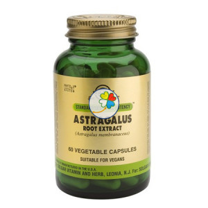 ASTRAGALUS EXTRACTO DE RAIZ 60 CAPSULAS VEGETALES SOLGAR