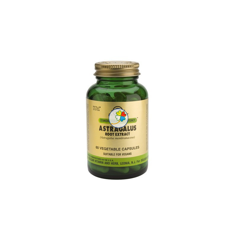 ASTRAGALUS EXTRACTO DE RAIZ 60 CAPSULAS VEGETALES SOLGAR