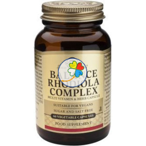 BALANCE RODIOLA COMPLEX 60 CAPSULAS SOLGAR