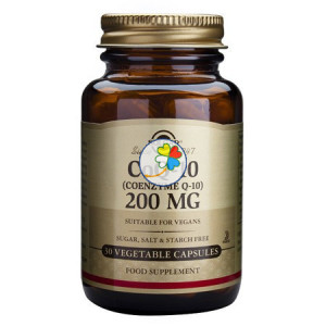 COENZIMA CoQ-10 200 MG 30 CAPSULAS VEGETATALES SOLGAR